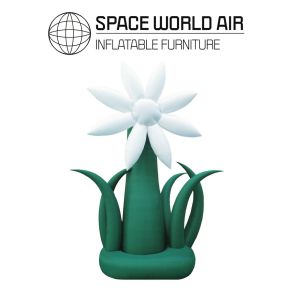 NOLEGGIO GIANT FLOWER BIANCO 3,5 M