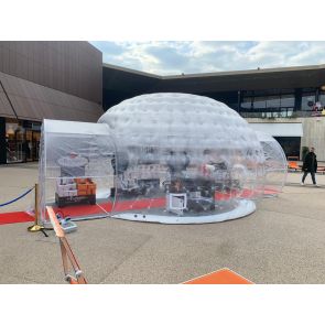 NOLEGGIO IGLOO TRASPARENTE 6 MT