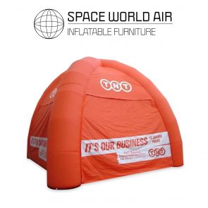 GAZEBO GONFIABILE A 4 GAMBE