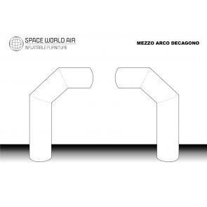MEZZO ARCO DECAGONO 
