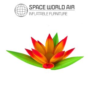 NOLEGGIO FIORE PEONIA ARANCIONE 2M