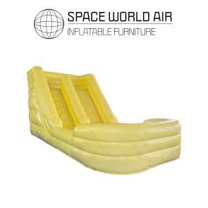 NOLEGGIO SCIVOLO GIALLO CON VASCA DI PALLINE COLORATE