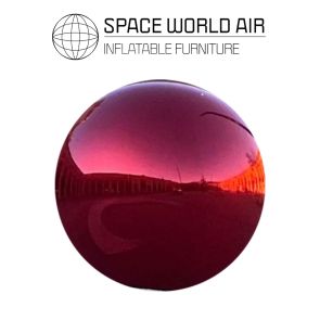 NOLEGGIO SFERA PVC MIRROR COLORE ROSSO